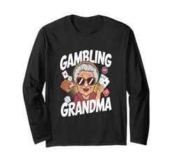 Abuela Casino Juegos de azar Manga Larga