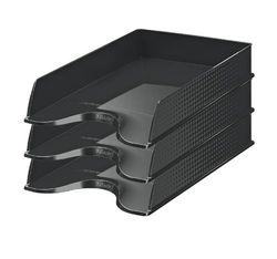 Esselte Fusion brievenmanden, 10 stuks zwart, opak