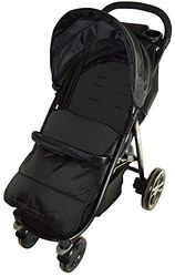 Voetenzak/Cosy Toes Compatibel met Jane Epic kinderwagen Black Jack