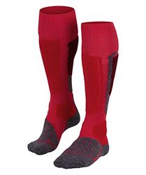 FALKE SK1 Comfort W Kh lana filo funzionale caldi spessi 1 paio, Calzini da sci Donna, Rosso Rose 8680, 41-42
