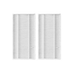 Eureka Lot de 2 HEPA pour J20 Robot Aspirateur Laveur, Filtre Lavable de Remplacement, 2 Pièces, Blanc