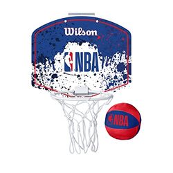 Wilson Mini basketbalkorf NBA Team MINI HOOP, NBA-logo, kunststof, rood/wit/blauw