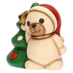 THUN, Wysokiej jakości ceramiczna choinka teddy kolekcja świąteczna kolekcjonerska figurka pomysł na prezent świąteczny 12 x 9 x 10,5 cm