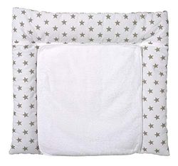 Schardt Matelas à Langer Big Stars Beige 80 x 75 cm avec Housse en Éponge Amovible
