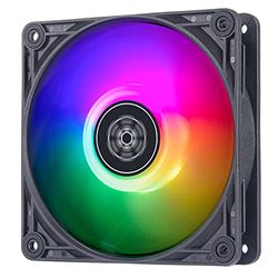 SilverStone SST-VS120B-ARGB, 120mm aux performances améliorées, 0-2.000 RPM, 4-1 broches ARGB standard