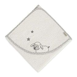 Serviette de Bain Sterntaler Mouton Stanley, Âge : À Partir de 0 Mois, 100 x 100 cm, Beige (Ecru)