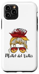 Carcasa para iPhone 11 Pro Mollet del Vallès Girl, Bandera España España