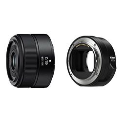 Nikon NIKKOR Z 40mm f/2 & FTZ II - Adattatore per obiettivi F-Mount su telecamere Z-Mount