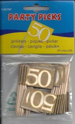 Folat Party pickers 50. Jubileum 50-pack