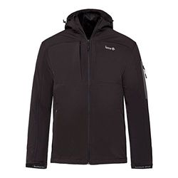 IZAS Berry Veste Softshell Homme Noir FR: S (Taille Fabricant: S)