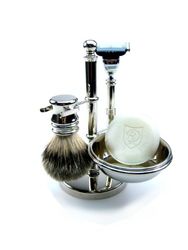 Golddachs 7303131014 - Kit de afeitado manual para hombre