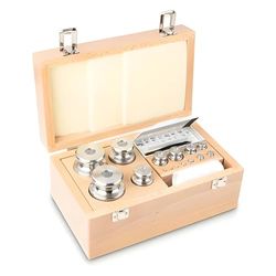 Kern 343-07 gewichtsset, knoopvorm, messing fijn gedraaid, 1 stuk