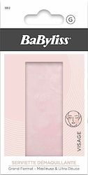 BaByliss - Serviette démaquillante visage - Serviette grand format, moelleuse & ultra douce