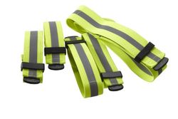 Hurtta Lifeguard riflettore Set per Cani, 5 Pezzi, Giallo