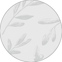 Bonateks, Ronde digitaal bedrukte muismat, antislip onderkant, voor kantoor en thuis, diameter: 22 cm