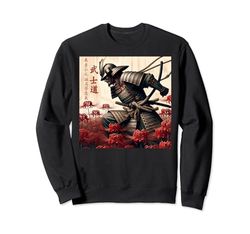 Samurai Japanese Warrior: Bushido Code Japanese Kanji Sudadera