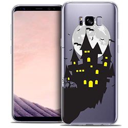 Caseink - fodral för Samsung Galaxy S8+/ Plus (G955) [Crystal Gel HD kollektion halloween design slott dröm - mjuk - ultratunn - tryckt i Frankrike]