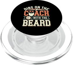 Dibs On The Coach With The Beard Apoyo a la novia --- PopSockets PopGrip para MagSafe