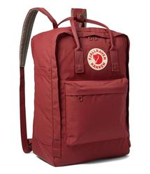 Fjällräven Kånken Laptop 17" Sportrugzak Unisex - Volwassenen, Ox Rood, Eén maat, Sportief