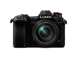 Panasonic Lumix DC-G9MEG-K systemkamera med 12–60 mm objektiv (20 MP, 4K/6K, Dual I.S., damm- och stänkskydd, svart)