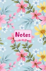 Notebook A5: with a colorfol cover/back and lined pages