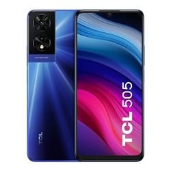 TCL 505 17,1 cm (6.75") Double SIM Android 14 4G USB Type-C 4 Go 128 Go 5010 mAh Bleu