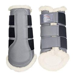 HKM Comfort Slobkousen/Voetkappen Grijs S