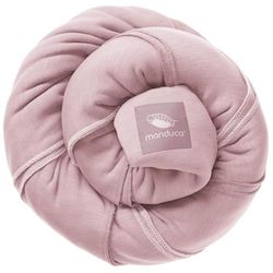 manduca Sling – elastisk bärhandduk för nyfödda från 3,5 kg och spädbarn upp till 15 kg – stabil bärhandduk av mjukt jerseystickat tyg av 100% bomull (bio) – en storlek, färg: ros