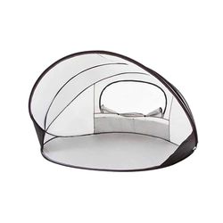 DERYAN Tente de Plage - Pop Up XXL - Abris Anti UV - 2-3 Personnes -Tente Anti UV bébé - Mise en Place en 2 Secondes - avec Sac de Transport