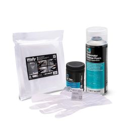 ERRECOM Cleaning Kit for Air Conditioners, includes Evaporator Cleaner Foam Air Conditioner Foaming Cleaner, Wally Cleaning Cover, A/C Tabs 40 Air Conditioner Tabs, long-lasting effect, Gloves