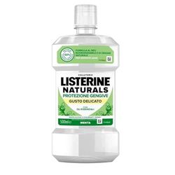 Listerine Naturals Mundspüler, Gengive-Schutz, sanfter Geschmack, 500 ml