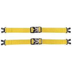 Tatonka Unisex vuxen kompressionsremmar kompressionsbälte, gul, 45 cm