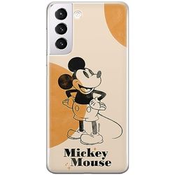 ERT GROUP mobiltelefonfodral för Samsung S21 PLUS originalt och officiellt licensierat Disney mönster Mickey 054 optimalt anpassad till formen på mobiltelefonen, fodral tillverkad av TPU-plast