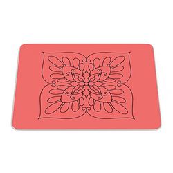Bonamaison, Rectangle Pop Art Digital Printed Mouse Pad, Non-Slip Base, for Office and Home, Size: 22 x 18 cm