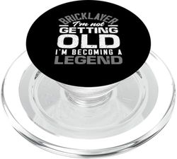 Albañil No me estoy volviendo viejo convirtiéndose en ley PopSockets PopGrip para MagSafe