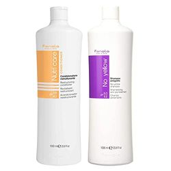 Fanola No Yellow Shampoo 1000 ml Fanola Nutri Care Conditioner 1000 ml