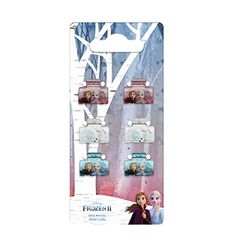 Disney the Reine des Neiges 2 Accessories Mini Pinces Cheveux Elsa/Anna/Olaf 6 Pièces