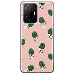 ERT GROUP mobiltelefonfodral för Xiaomi 11T 5G / 11T PRO 5G originalt och officiellt licensierat Babaco mönster Plants 001 anpassad till formen på mobiltelefonen, fodral tillverkad av TPU-plast