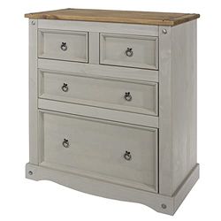 Core Products, Corona Grey 2+2 Drawer Chest