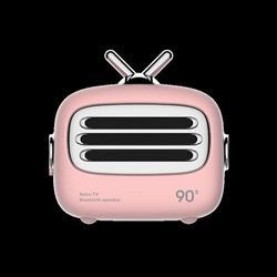 Mini Bluetooth 4.2 luidspreker Vintage Roze