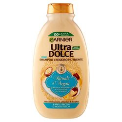 Garnier Ultra Dolce Shampoo Crema Rituale d'Argan, per Capelli Molto Secchi, 300ml