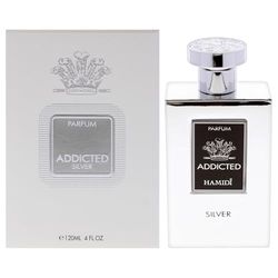 HAMIDI by ARMAF Non Alcohol Addicted Silver Parfum 120ml 4 FL.OZ, Long Lasting Fragrance, Perfume for men