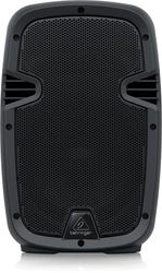 Behringer PK108A Système de haut-parleurs de sonorisation actifs de 240 watts de 8 pouces avec lecteur multimédia intégré, récepteur Bluetooth* et mélangeur intégré