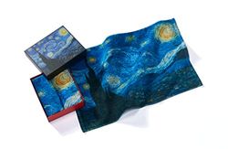 Musearta GT2-VG-SN-V433124 Unisex Guest Towels Set of 2 with Starry Night by Artist Vincent Van Gogh Made of Cotton 40 x 60 cm