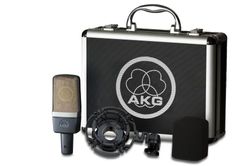 AKG C214 Microphone électrostatique professionnel à grand diaphragme