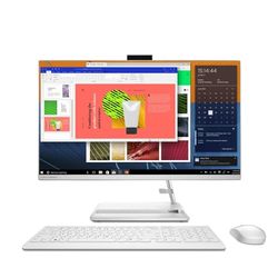 Lenovo IdeaCentre AIO 3 Ordenador de sobremesa, Pantalla 27" FullHD (AMD Ryzen 5 7530U, 16 GB RAM, 512 GB SSD, AMD Radeon Graphics, Windows 11 Home) Teclado QWERTY Español, Blanco, 27 Pulgadas