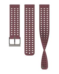 SUUNTO 22 ATH2 SILICONE STRAP DARK RUBY S+M