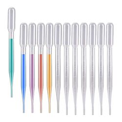 Labasics Pipette Contagocce da 3 ml, Pipette di Trasferimento Graduate in Plastica per Oli Essenziali, Trasparenti e Monouso (3 ml, 100 Confezioni)