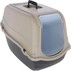 Kerbl Pet Emma Eco Kattenbak, bruin/zwart, 57 x 39 x 41 cm