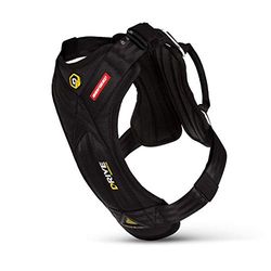 EzyDog Harnais de Sécurité Drive pour Chien – Harnais Voiture Testé Crash-Test – Avec Attache Ceinture, Ajustable (L, Noir)